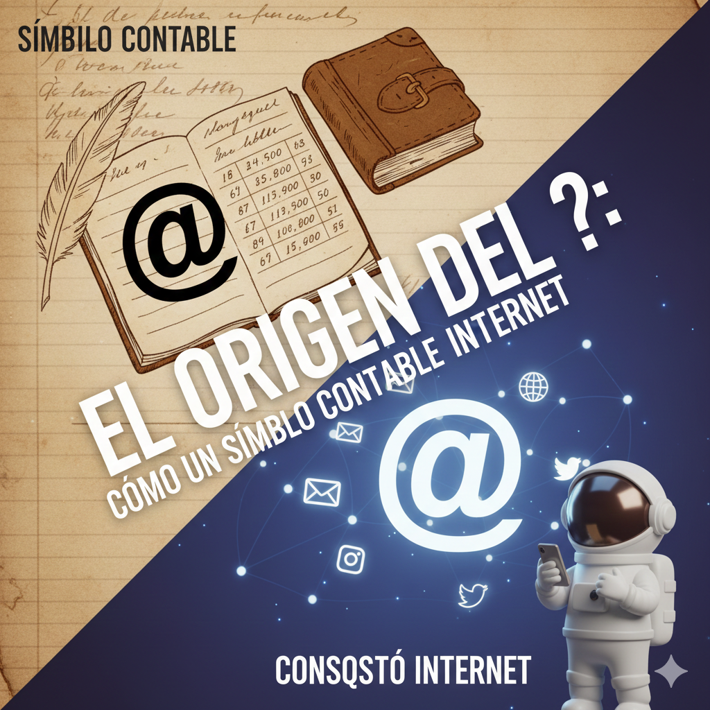 origen del @ origen del @