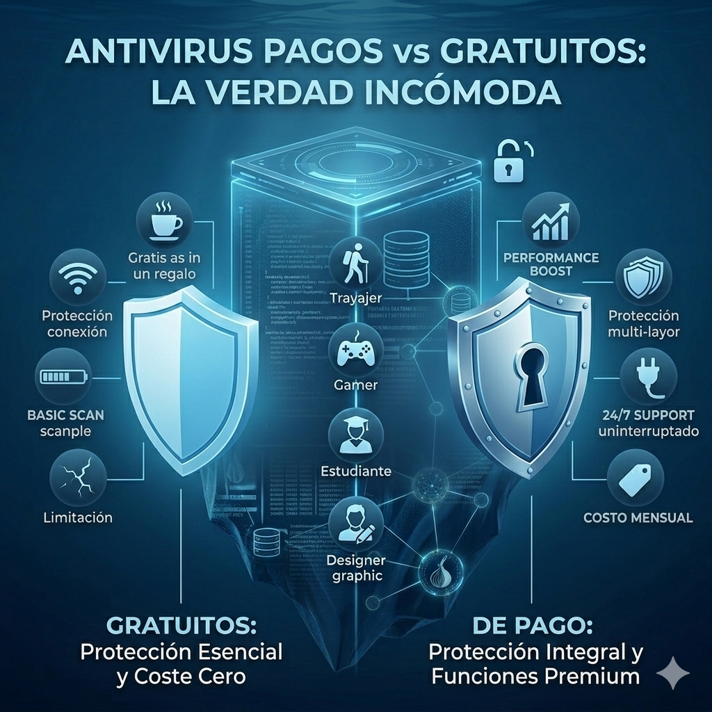 antivirus pagos vs gratuitos antivirus pagos vs gratuitos
