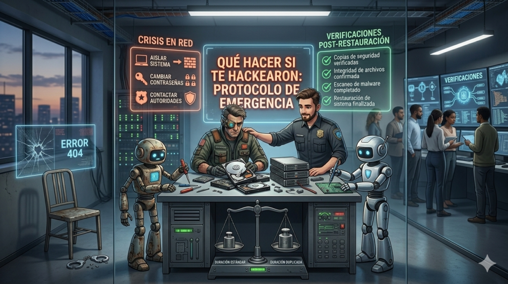 qué hacer si te hackearon qué hacer si te hackearon